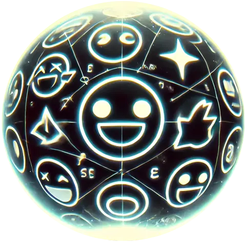 Crystal ball logo